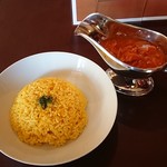 カレー＆バー パンドラ - トマトチキンカレー500円