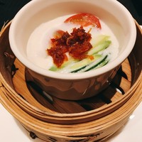 スーツァン・レストラン陳 渋谷店 - 夏の新作！ベジタブルチキンスフレ～自家製XO醤をのせて
