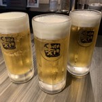 焼肉 秀門 - 100円ビールで乾杯！