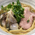 らぁめんこはく - 炙り締め鯖の冷や汁麺