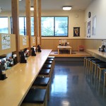 釜揚げうどん岡じま - 店内(2019年8月9日撮影)