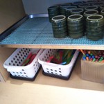 釜揚げうどん岡じま - 子供用食器も完備(2019年8月9日撮影)