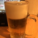 口福館 - 生ビール。