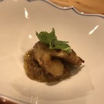 一碗水 - 黒毛和牛ハチノスのスパイス煮込みアップ