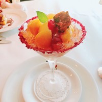 ブラッスリー ポール・ボキューズ 大丸東京 - 桃のコンポート