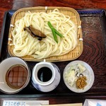 水沢うどん 松島屋 - ざるうどん