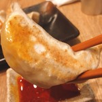 肉汁餃子のダンダダン - もちもちな皮♪