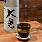 和来路 - 大倉 山廃特別純米 夏の超辛口 奈良（一合）@680円