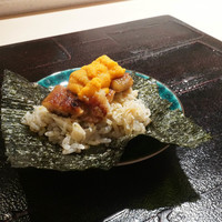 うなぎ時任 - うなぎとうにの巻物