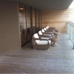 ホテルニューアワジ - スカイラウンジのベランダです。