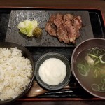 牛タン専門店 濱たん - 牛たん炭火焼き定食　1200円