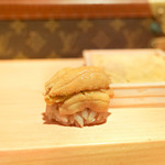 鮨 尚充 - 萩赤ウニ