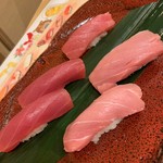 Chokotto Sushi Bettei - 大トロ２・２赤身中とろ１・２