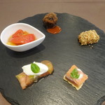 Ristorante Ecru - 前菜盛り合わせ