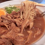 Menyateppemmatsushigeten - 徳島ラーメン肉ダブル。1,000円