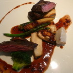 ete - 私のメイン　牛ハラミのステーキ　赤ワインソース