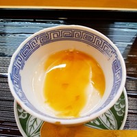祇園ゆやま - 餡をかけて頂きます
