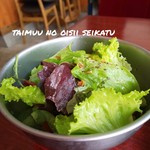 ザ バーガースタンド エウレカ サウスアベニュー - セットのサラダ