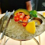 RUBY JACK'S STEAKHOUSE PRODUCED BY TWO ROOMS - TIGER PRAWN COCKTAIL ON ICE Aurora Sauce・Avocado
            タイガー海老のカクテル氷盛り オーロラソース アボカド