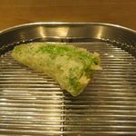 てんぷら 深町 - 万願寺唐辛子