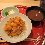 てんぷら 深町 - 天丼セット