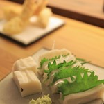 Kakudai - アートな板わさ。ワサビもちゃんとしたものをたっぷり！