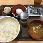 すき家 - たまかけ朝食¥250⇒満足度価格¥