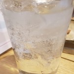 きん家 - 芋焼酎ソーダ割り