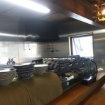 さんくるげ - カウンター前。