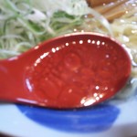 さんくるげ - 塩スープはかなりの透明度で旨い❗