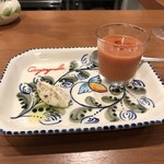 Itaria Ryourikampanyo-Ra - ガスパッチョとリコッタチーズ