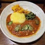 SPICY CURRY 魯珈 - 酸味で食欲増進！冷やしトマトカレー＋大根のウールガイ