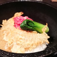 焼肉うしごろ 銀座並木通り店 - フカヒレご飯