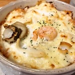 レストラン木木 - ドリアセット＠シーフードドリア「あっぷ」