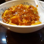 味楽 - 麻婆丼750円！