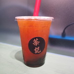 茶記 - タピオカマンゴーティー（M）680円