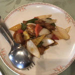 中国・四川料理 龍宮城 - サクラポークの酢豚(古老猪肉)