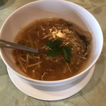 中国・四川料理 龍宮城 - フカヒレスープ(三糸魚翅湯)