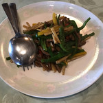 中国・四川料理 龍宮城 - 国産牛肉とピーマンの細切炒め(青椒牛肉)