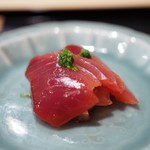 津の守坂 小柴 - 造り3　千葉勝浦の鰹ヅケ