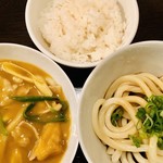 でら打ち - 料理写真:ハーフセット＋半ライス