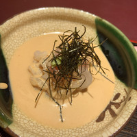 赤坂 渡なべ - 鯛のゴマダレ、ご飯、香の物 これも定番。鯛のゴマダレを１回おかわり、ご飯が美味しい。 こちらも１回おかわりしました。