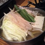 智慧 - 博多もつ鍋（しょうゆ味）1180円