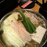 智慧 - スープが旨い。〆は太麺で♪