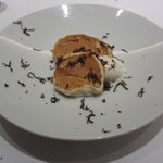 フロリレージュ - トリュフのパンケーキ ホワイトチョコレートのアイスクリーム 黒トリュフをかけて1