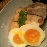 智慧 - 煮玉子もしっかり味で旨い♪