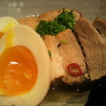 智慧 - あっさり生姜味＆唐辛子入りのダシ♪肉の味がしますよ◎