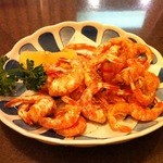 つぼ八 - 小エビの唐揚げ