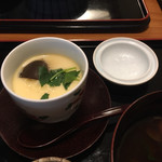 日本料理 若狭 - 茶碗蒸し
