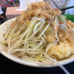 野菜みそラーメン 鬼首 - ニンニクマシ、ヤサイマシ、アブラマシ